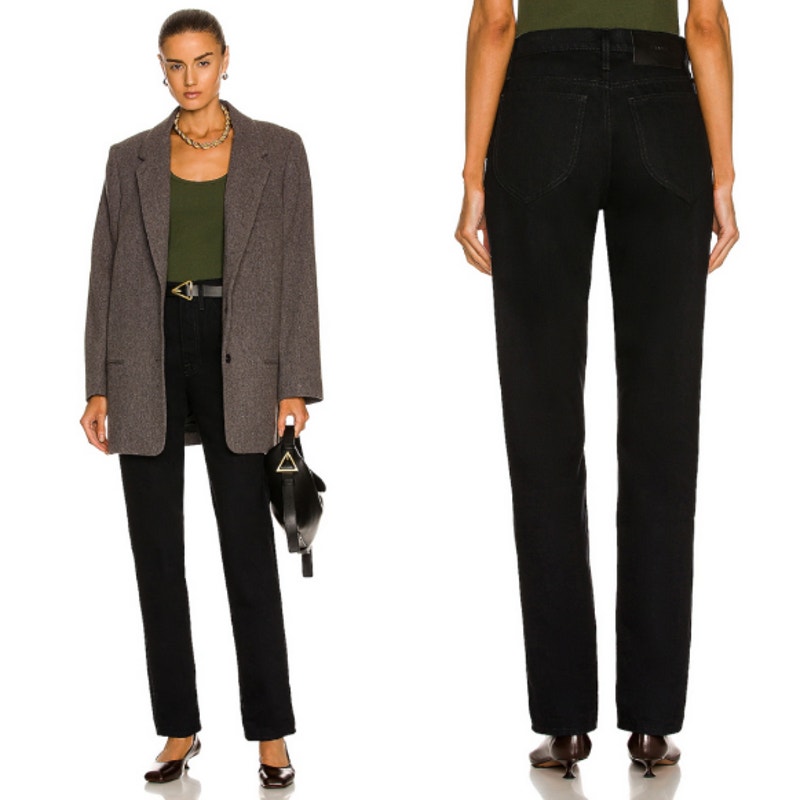 Frame Le Italian True Straight Noir Size 27" Made In Italy 338$
